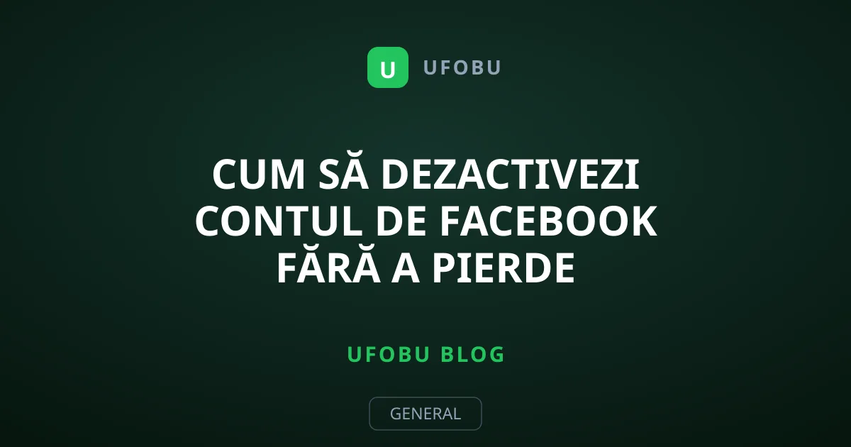 Cum să dezactivezi contul de Facebook fără a pierde Messenger